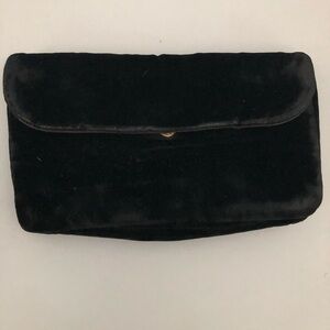 Fabrique Elegant Black Clutch Bag